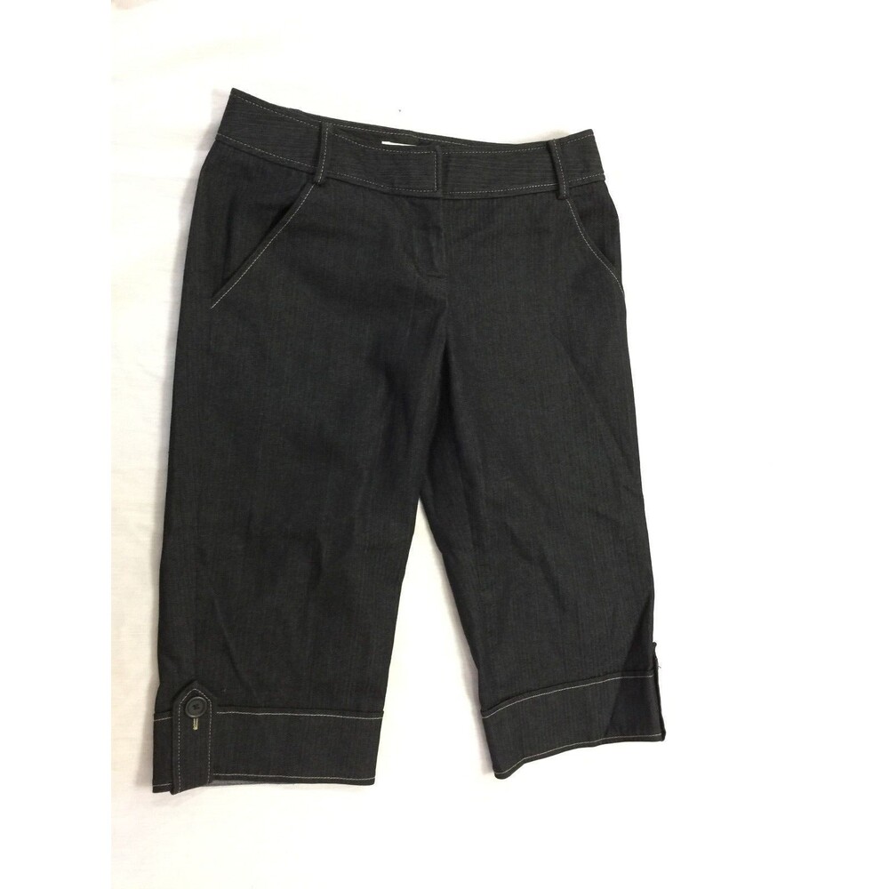 ANN TAYLOR LOFT MARISA WOMENS CAPRIS PANTS SIZE 0